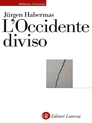 cover image of L'Occidente diviso